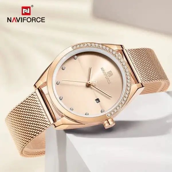 Naviforce 5015 rose gold