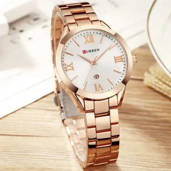 Curren 9007 rose gold