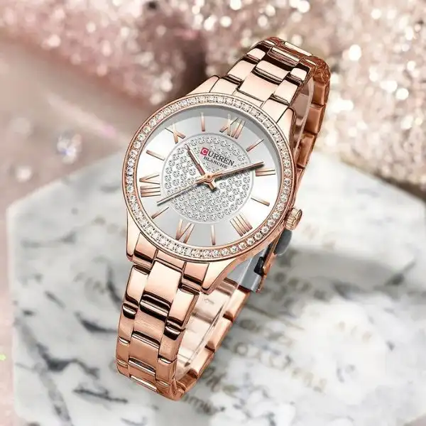 Curren 9084 rose gold