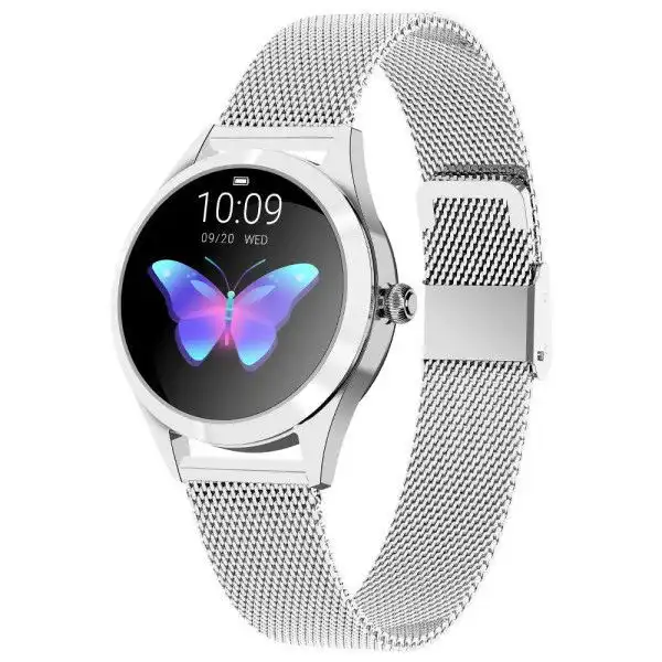 KW10 smart watch silver