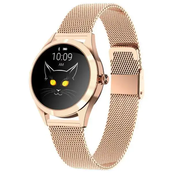 KW10 smart watch rose gold