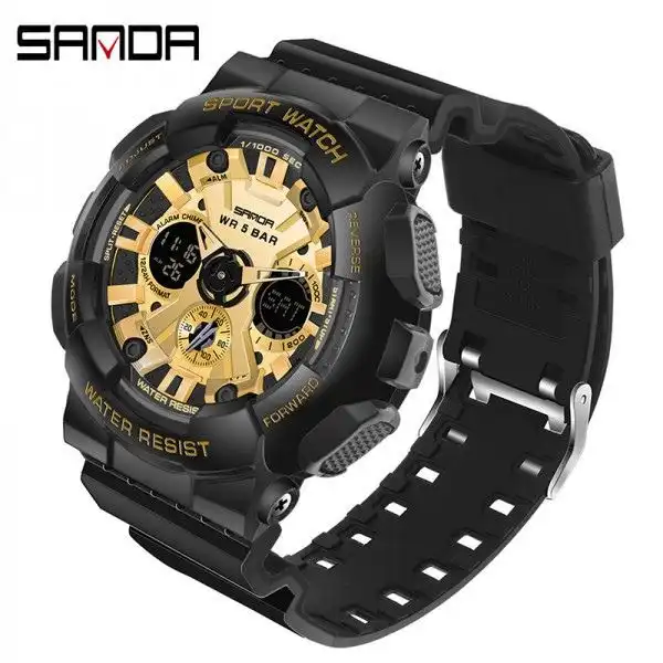 Sanda 6033 black gold