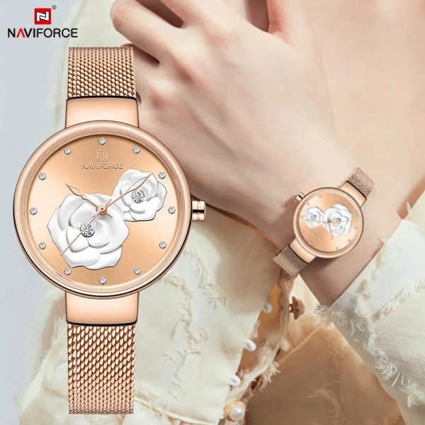Naviforce 5013 rose gold