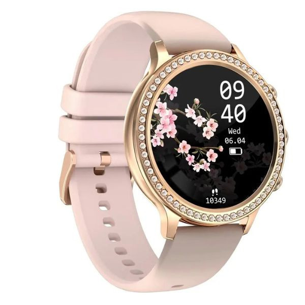 Lige smartwatch BW1837/I70 rose sa gumenom narukvicom