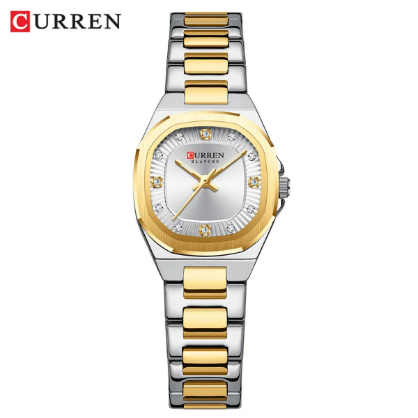 Curren 9104 silver gold